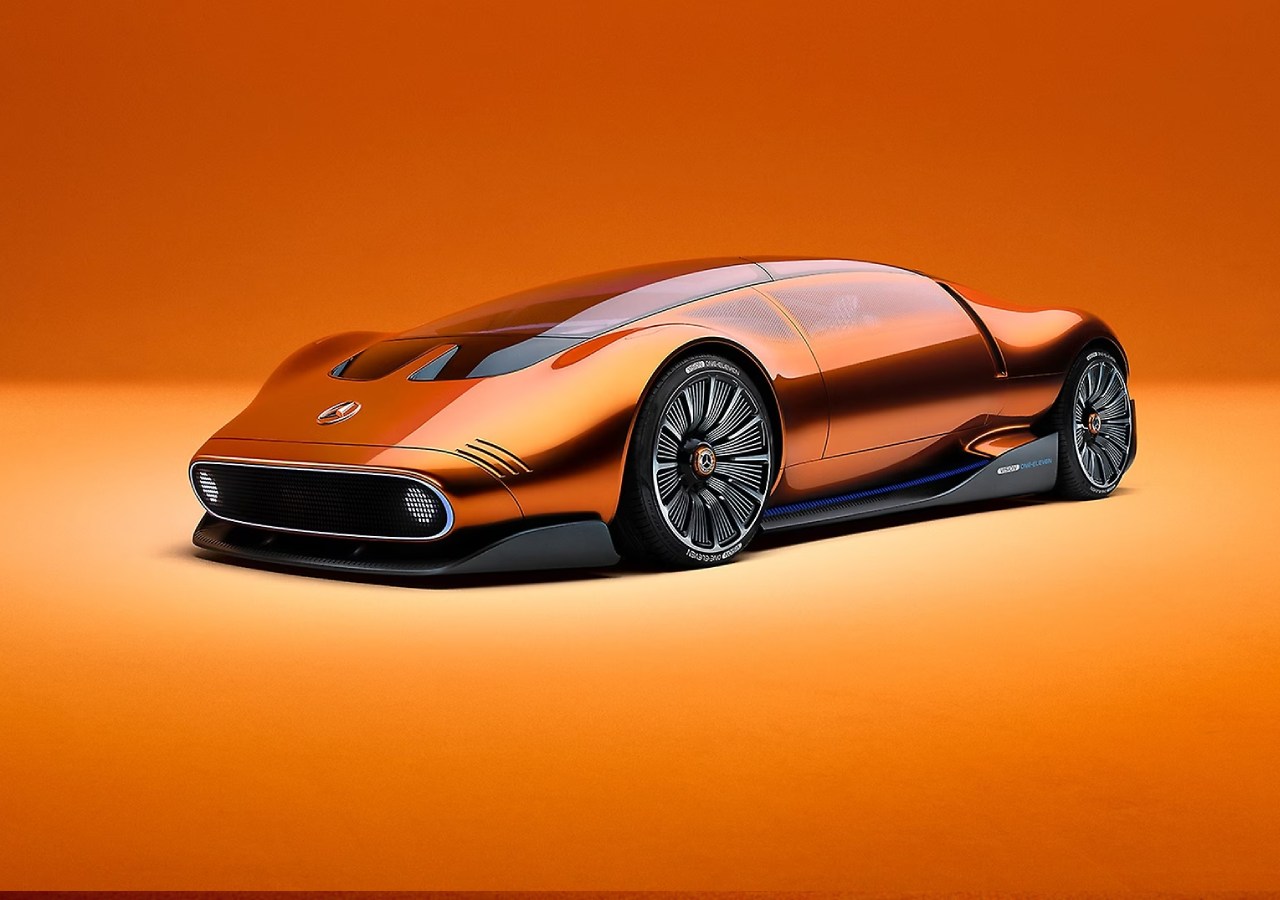 メルセデスベンツ　visionSLR Mercedes Benz Vision One Eleven How a Future Supercar Becomes a
